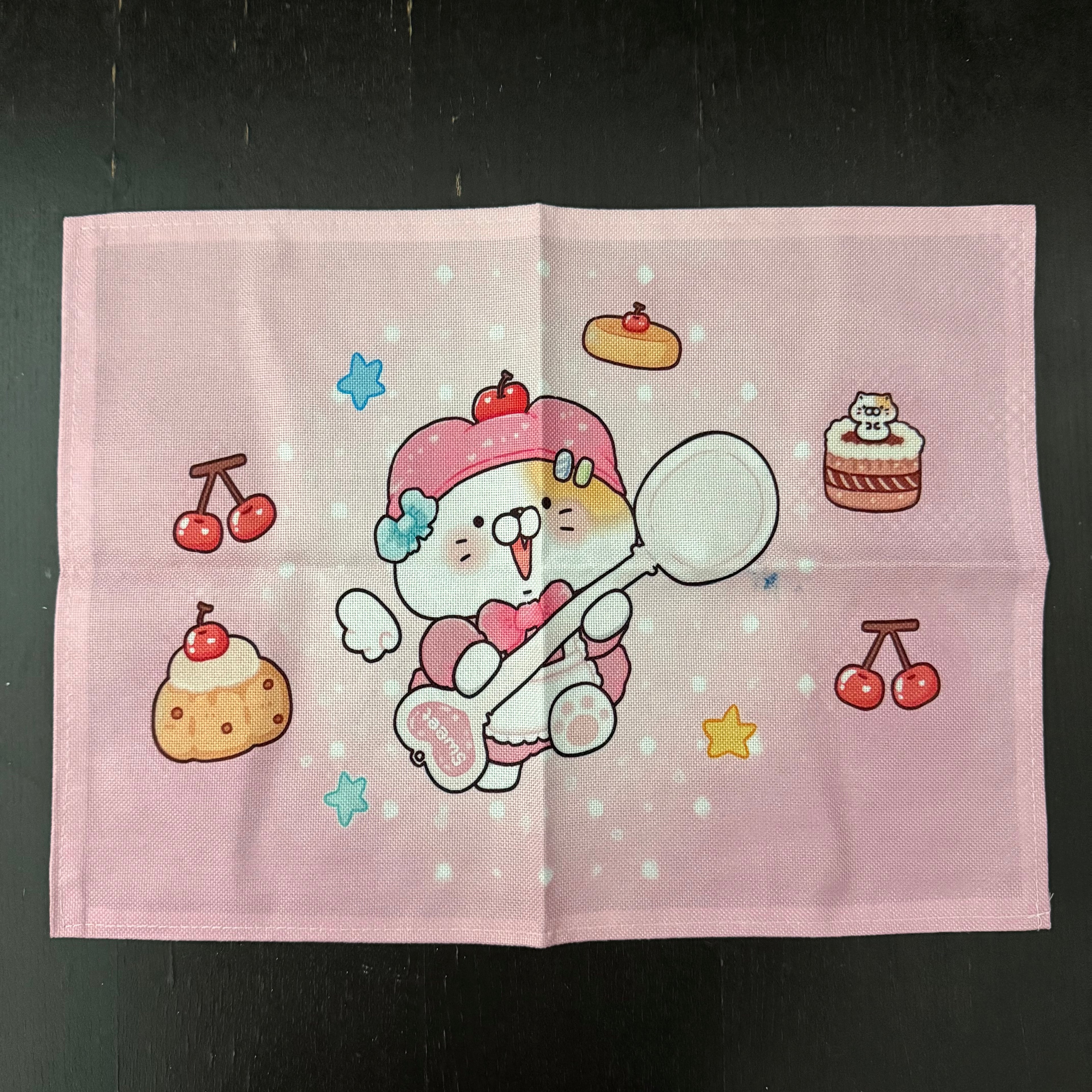 Cat Dessert Baking Mat｜小猫做甜品桌垫