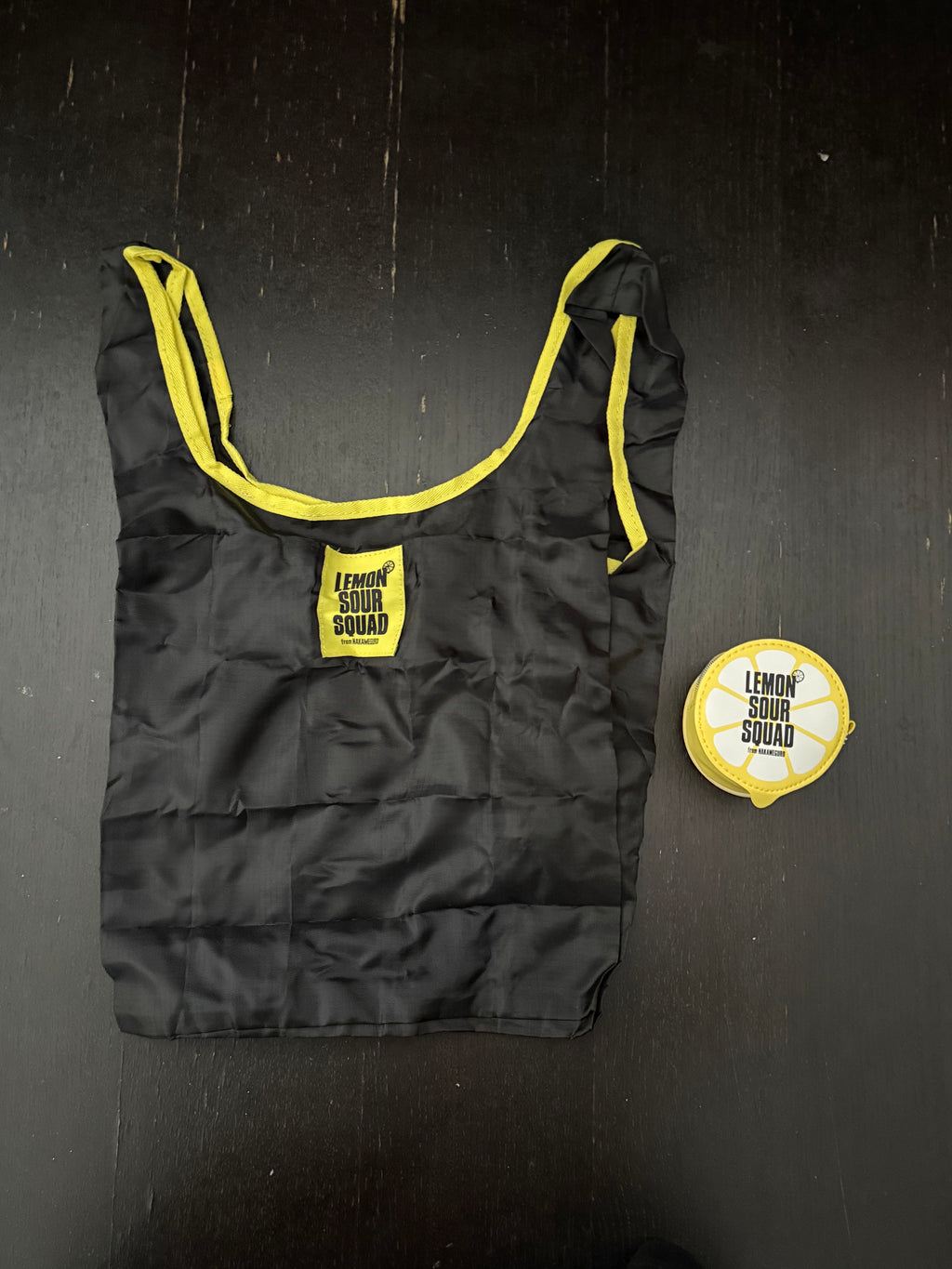 Lemon Foldable Shopping Bag｜柠檬便携式购物袋