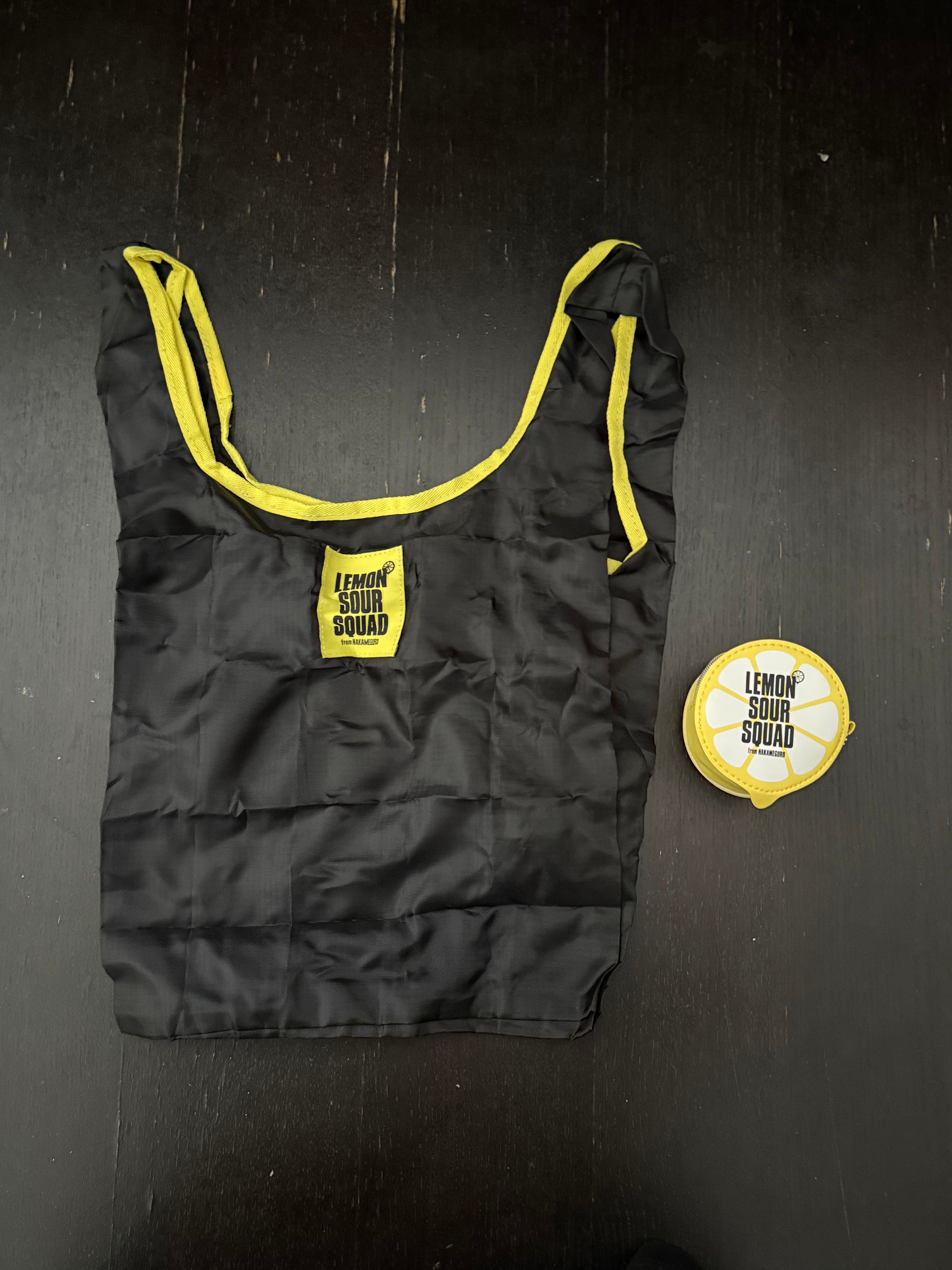 Lemon Foldable Shopping Bag｜柠檬便携式购物袋