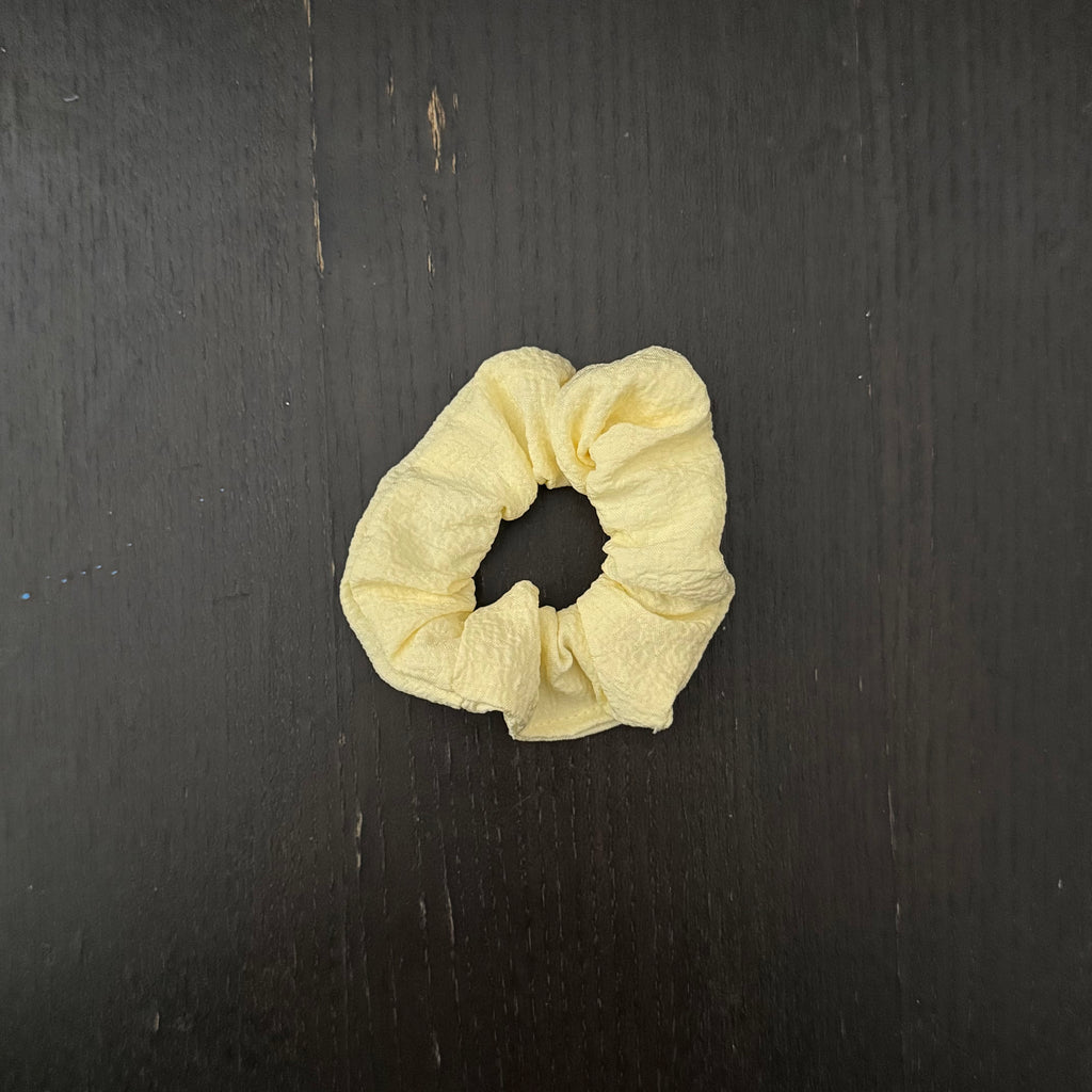 Yellow Organza Hair Tie｜黄色纱发圈