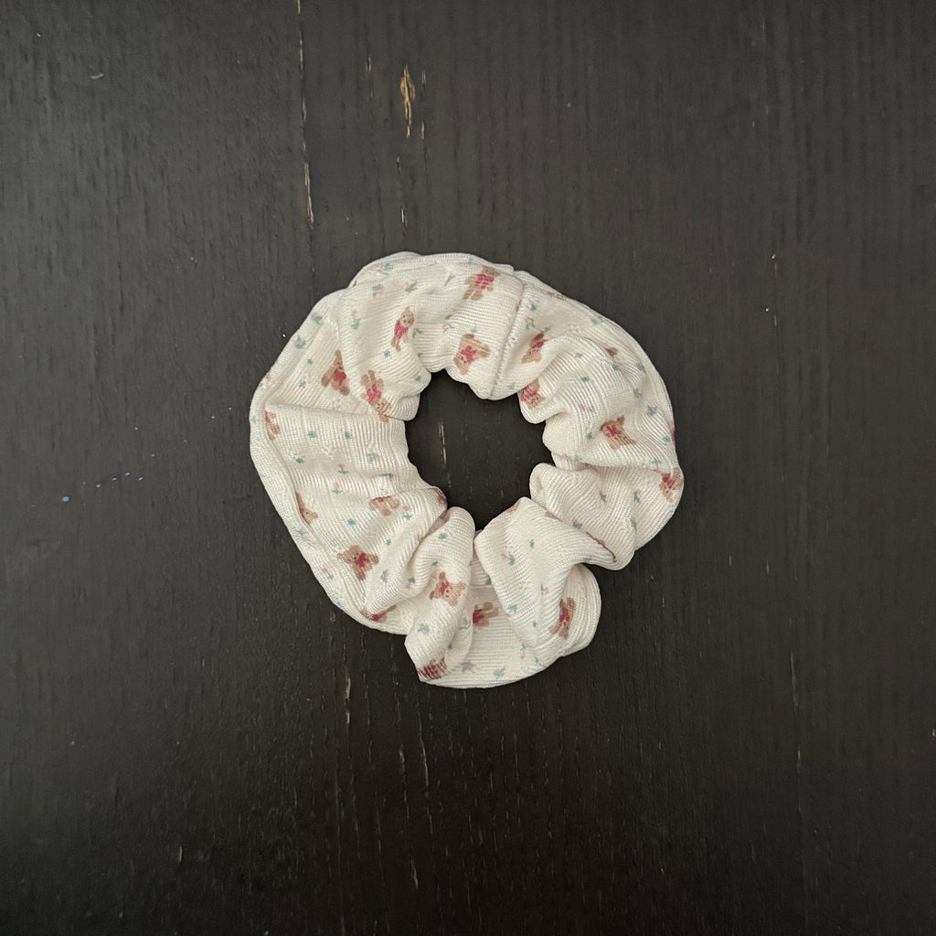 Floral Bear Hair Tie｜小熊碎花发圈