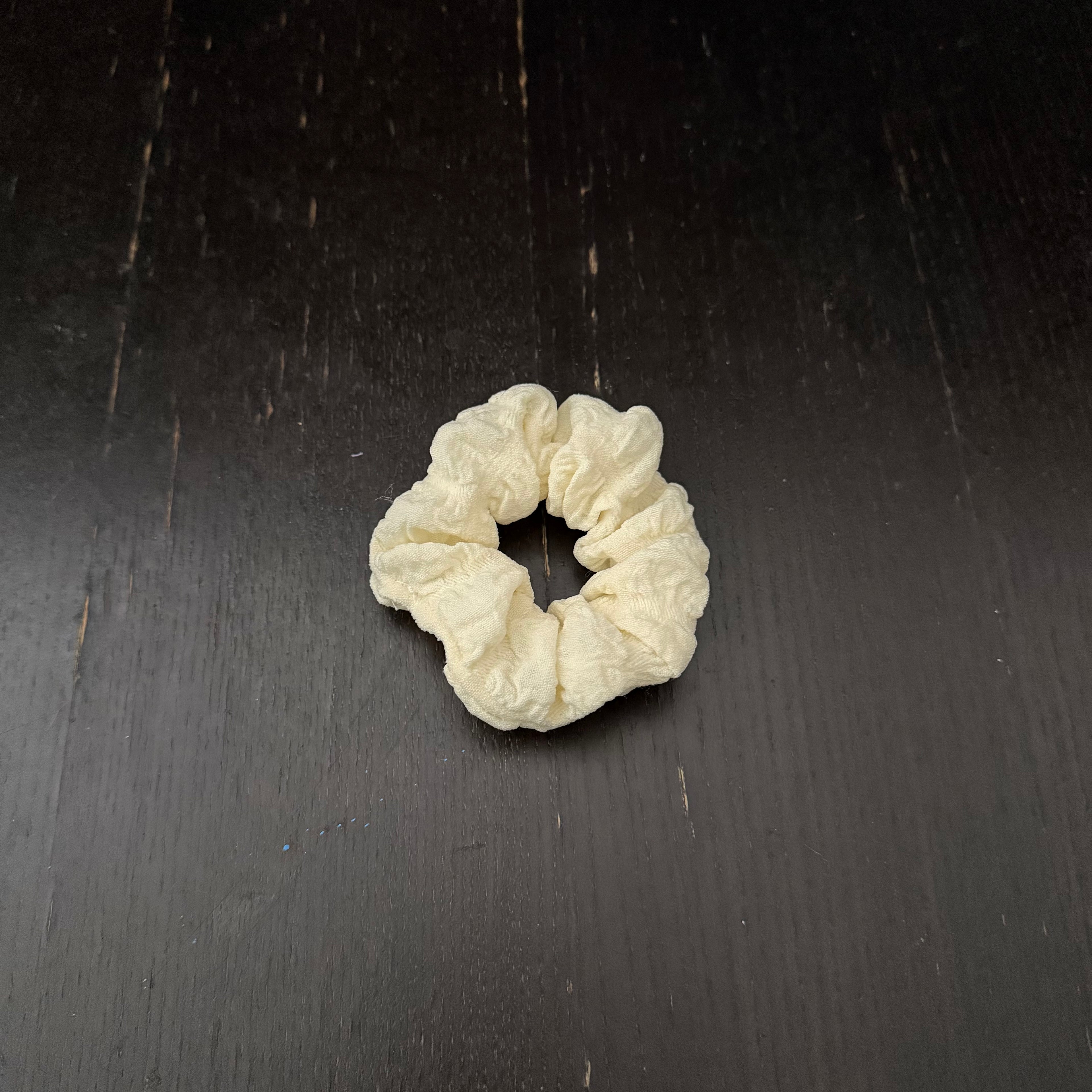 White Organza Hair Tie｜白色纱发圈