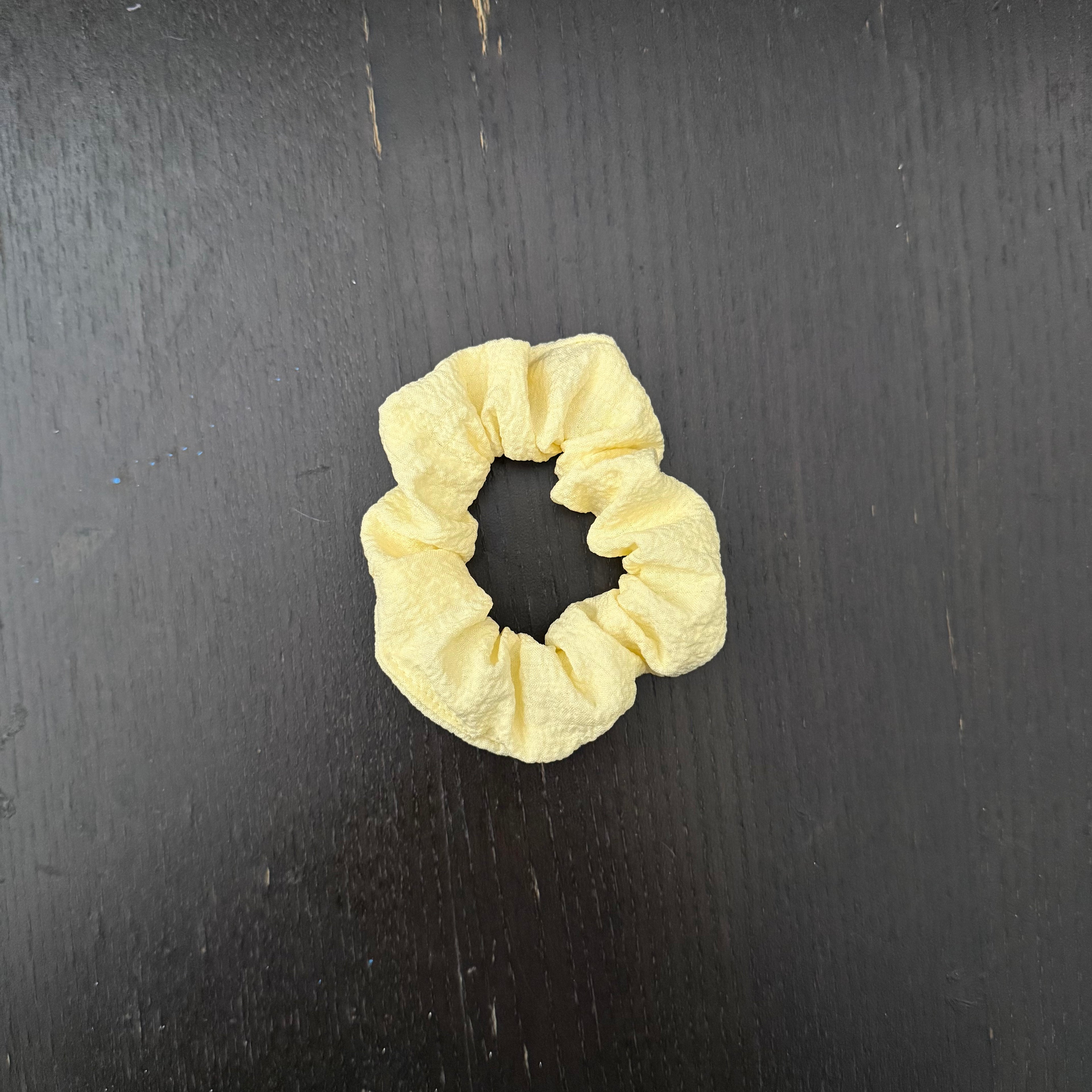 Yellow Tulle Hair Tie｜黄色纱发圈