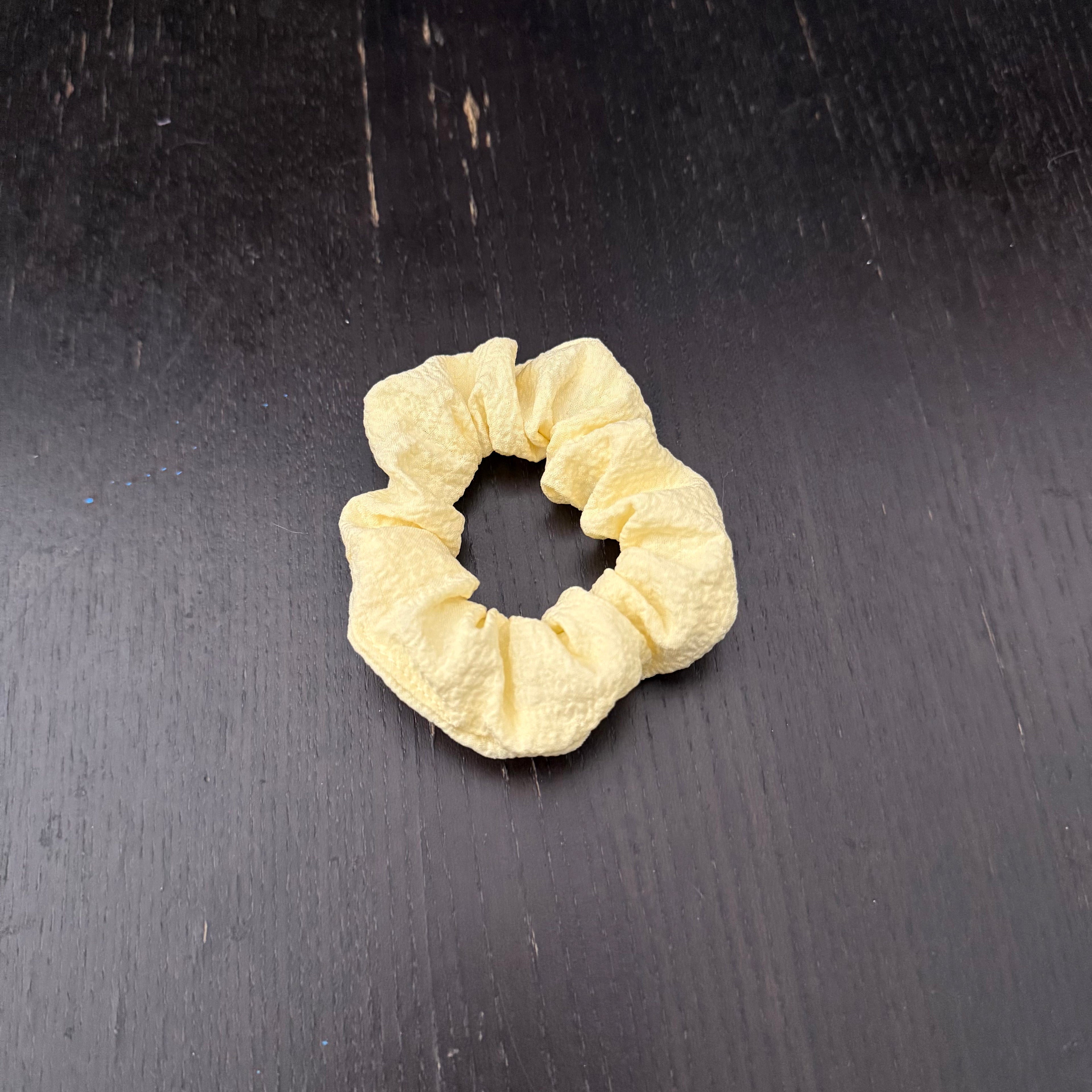 Yellow Tulle Hair Tie｜黄色纱发圈