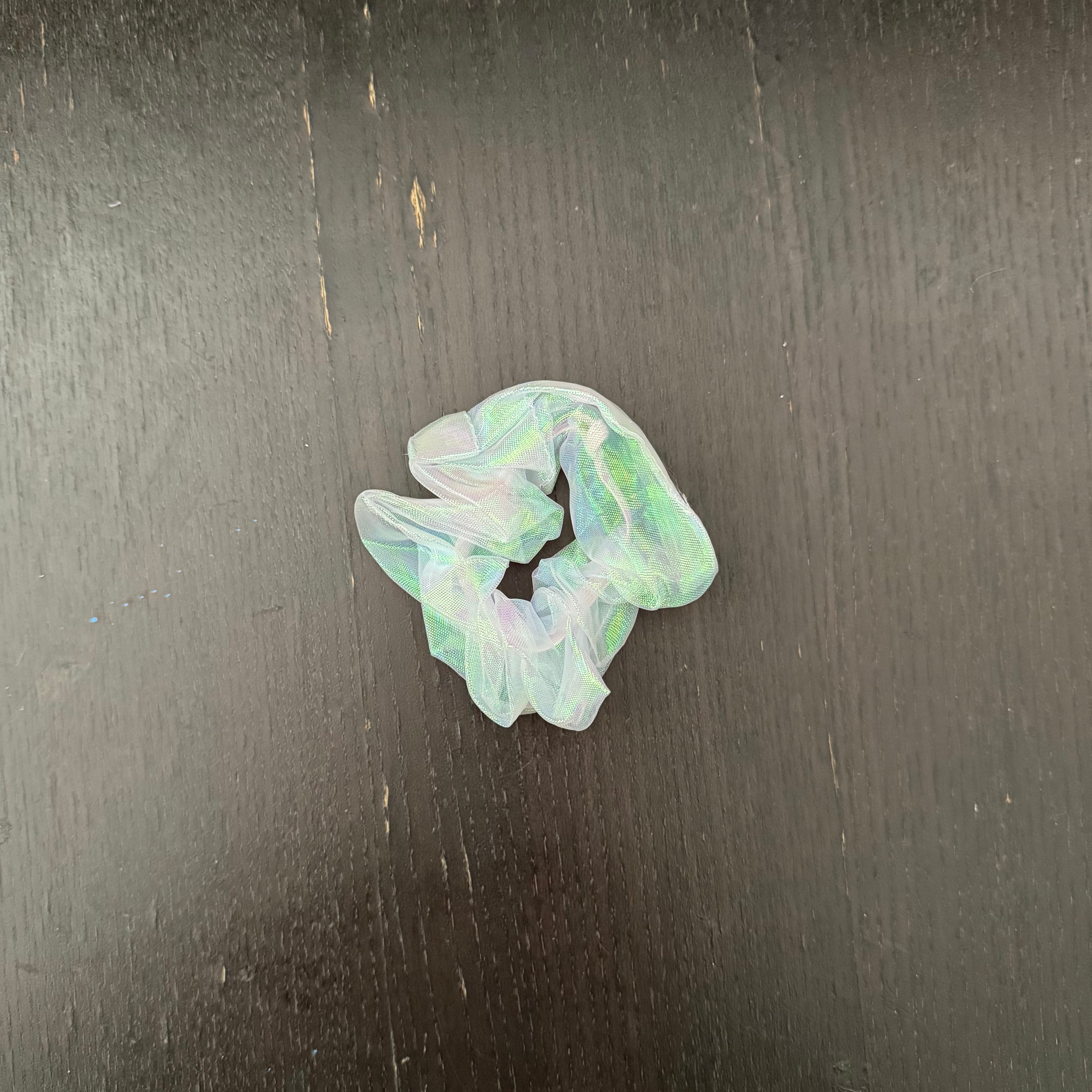 Iridescent Tulle Hair Tie｜镭射纱发圈