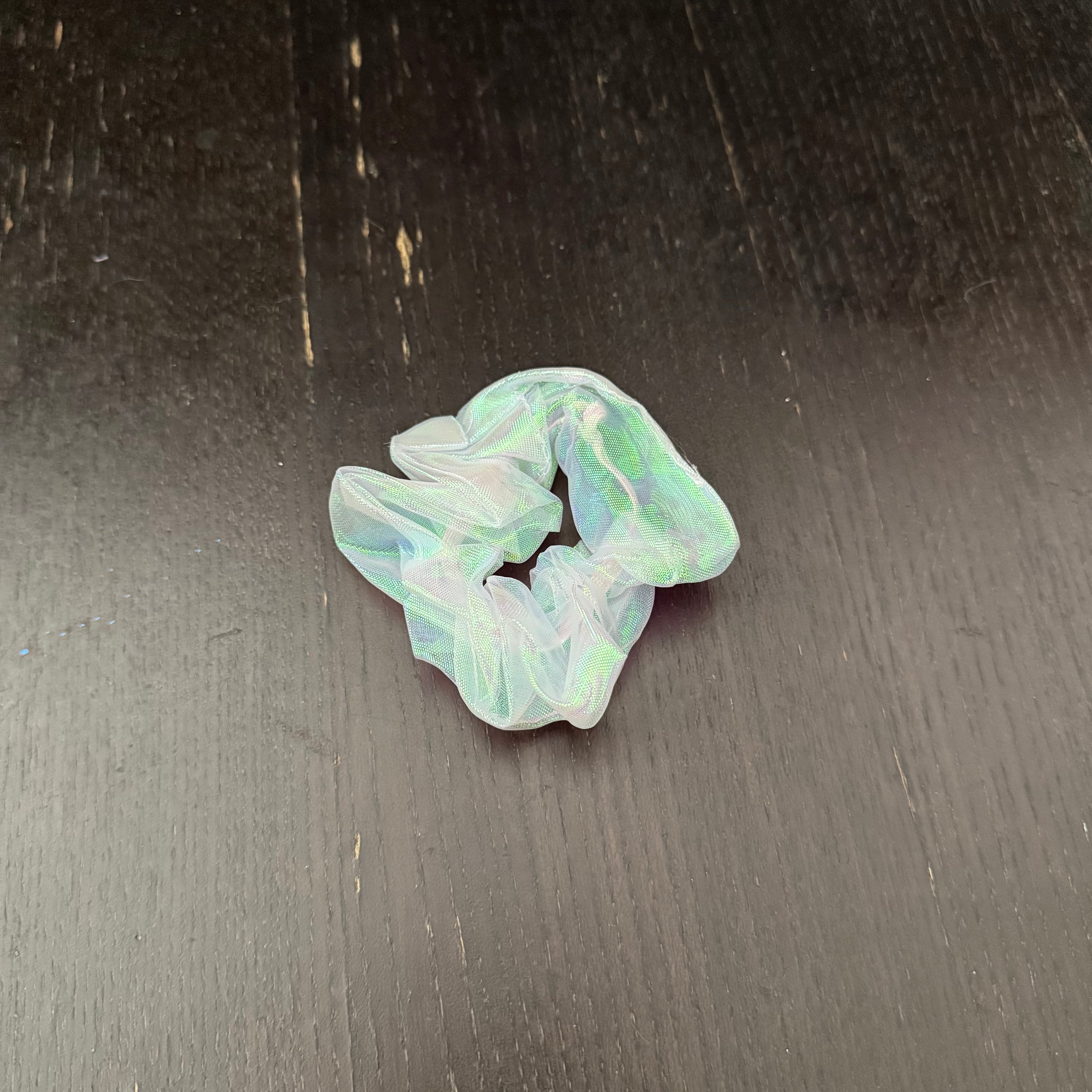 Iridescent Tulle Hair Tie｜镭射纱发圈