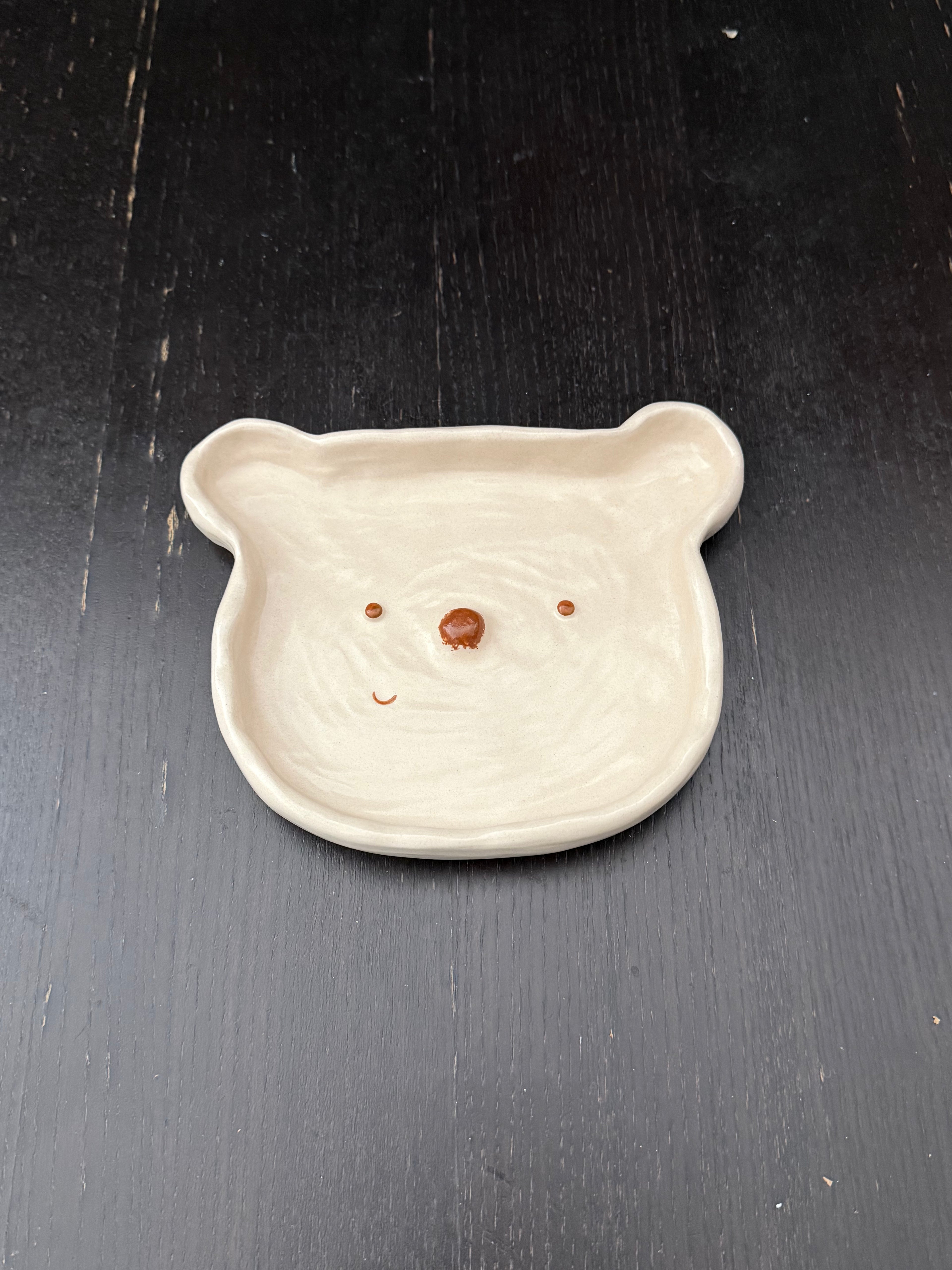 Smiling Bear Plate｜微笑小熊碟子
