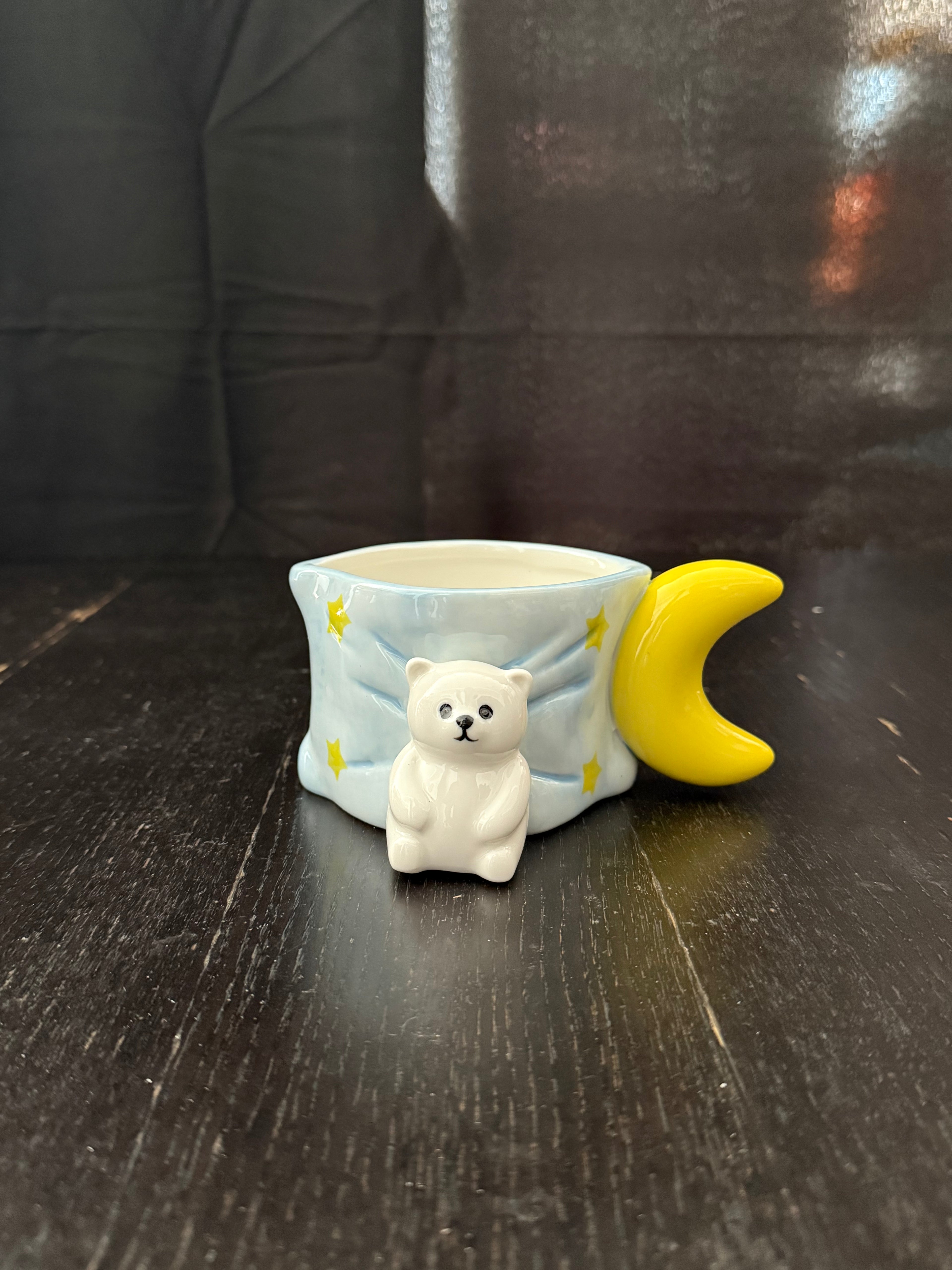 Polar Bear Star Mug｜北极熊星星杯