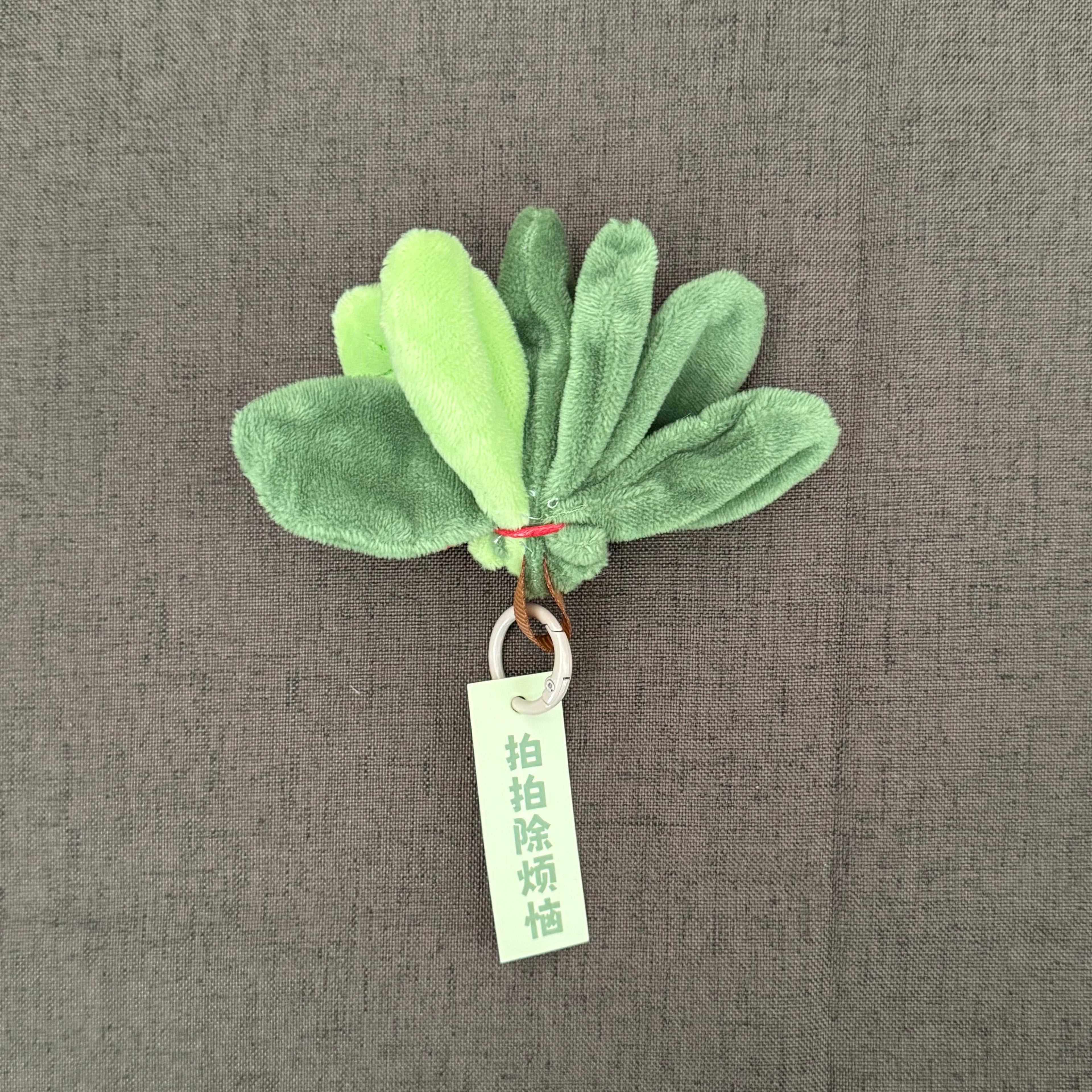 Lucky Pomelo Leaf Keychain｜祛霉运柚子叶挂件