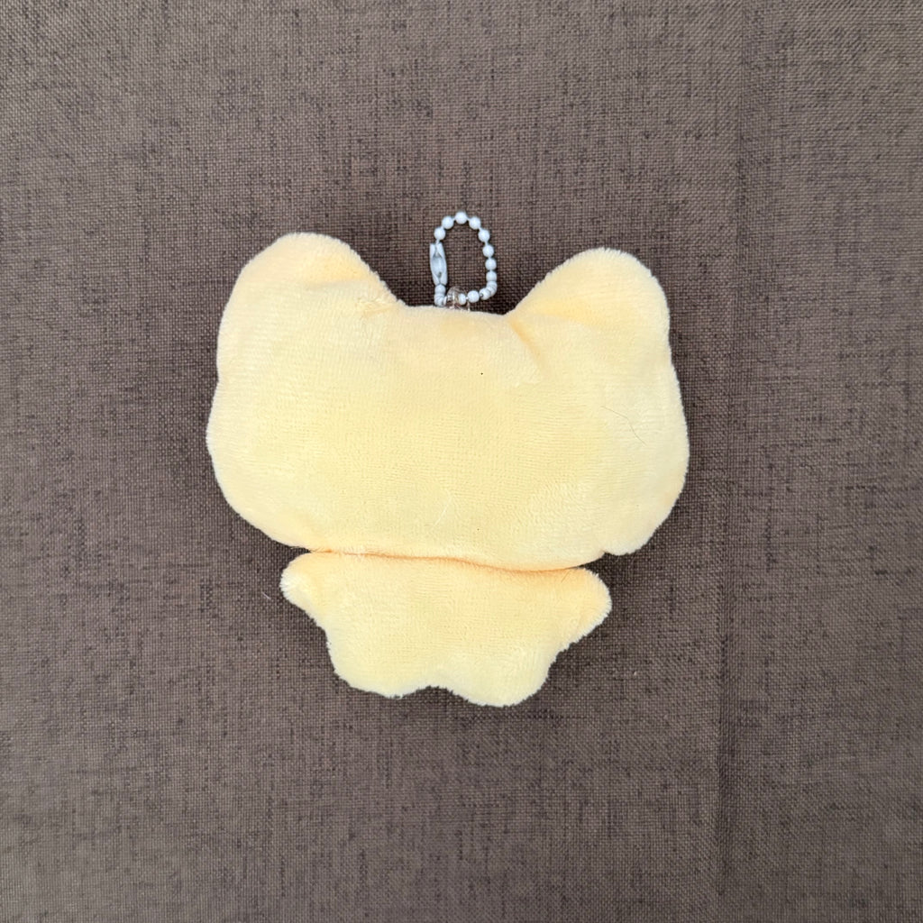 Shy Pudding Cat Keychain｜害羞的布丁猫挂件