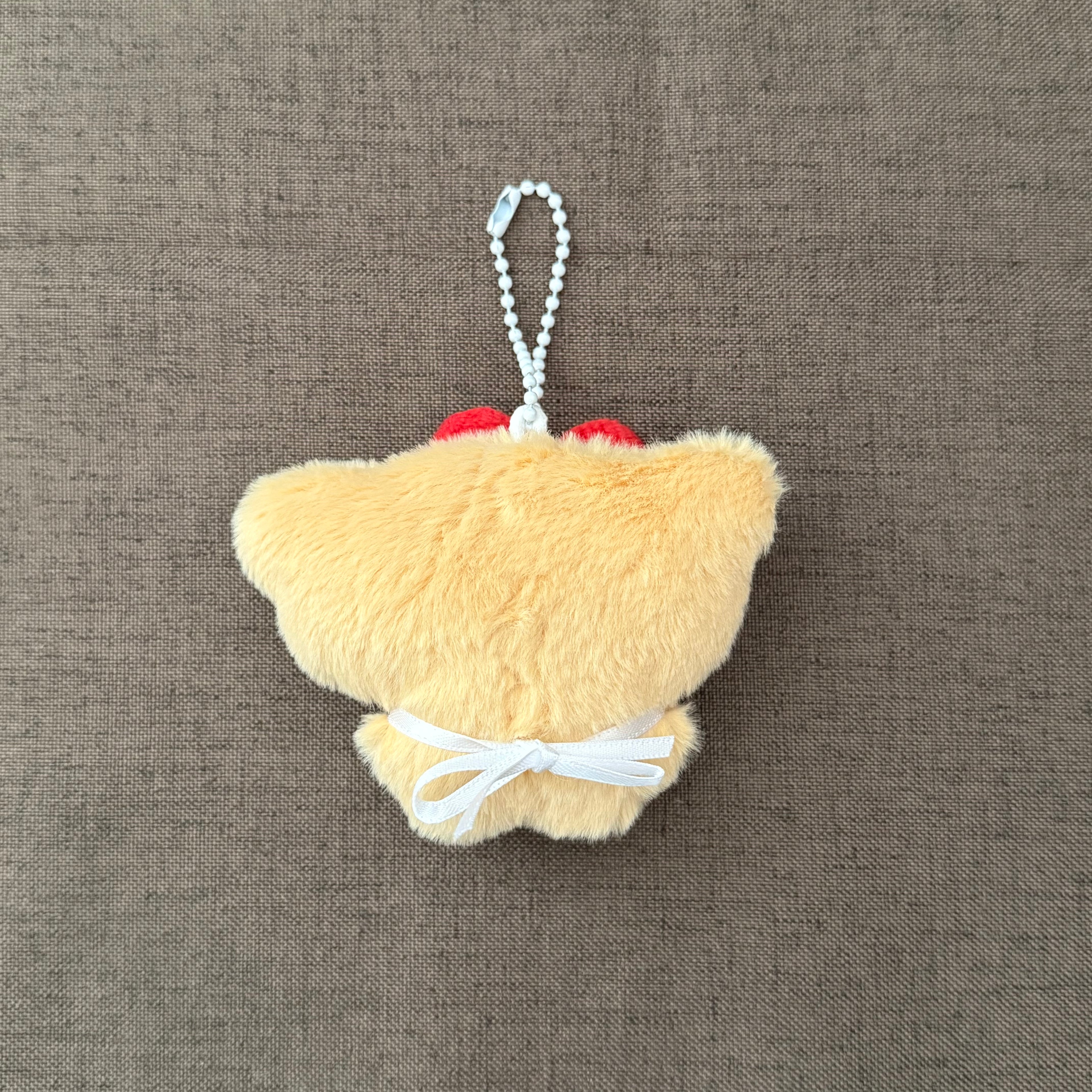 Checkered Scarf Bear Keychain｜漂亮的方格领巾小熊挂件