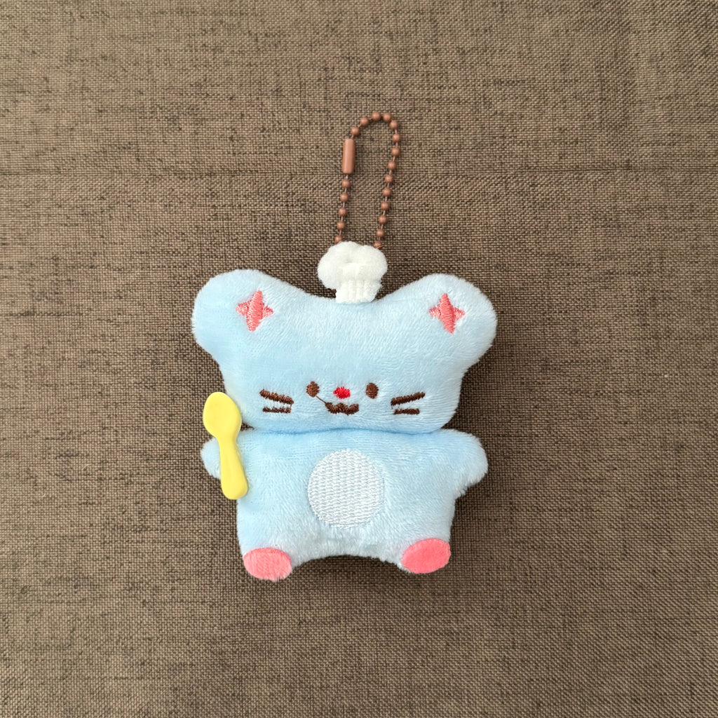 Cheerful Chef Mouse Keychain｜开心的厨师老鼠挂件