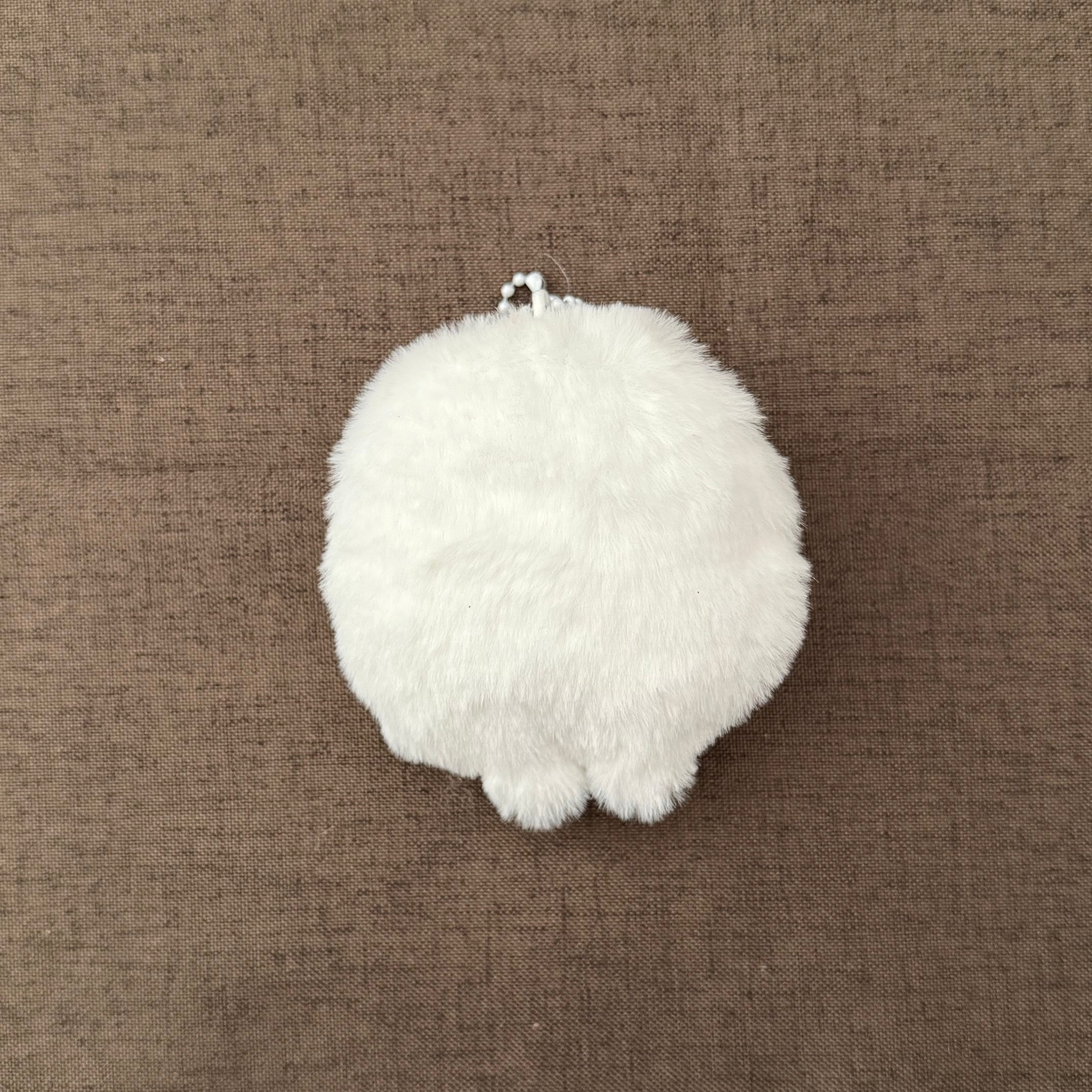 Serious White Seal Keychain｜严肃的白色海豹挂件