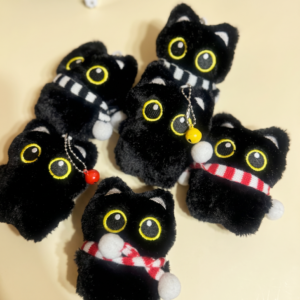 Black Cat Keychain｜黑色小猫挂件