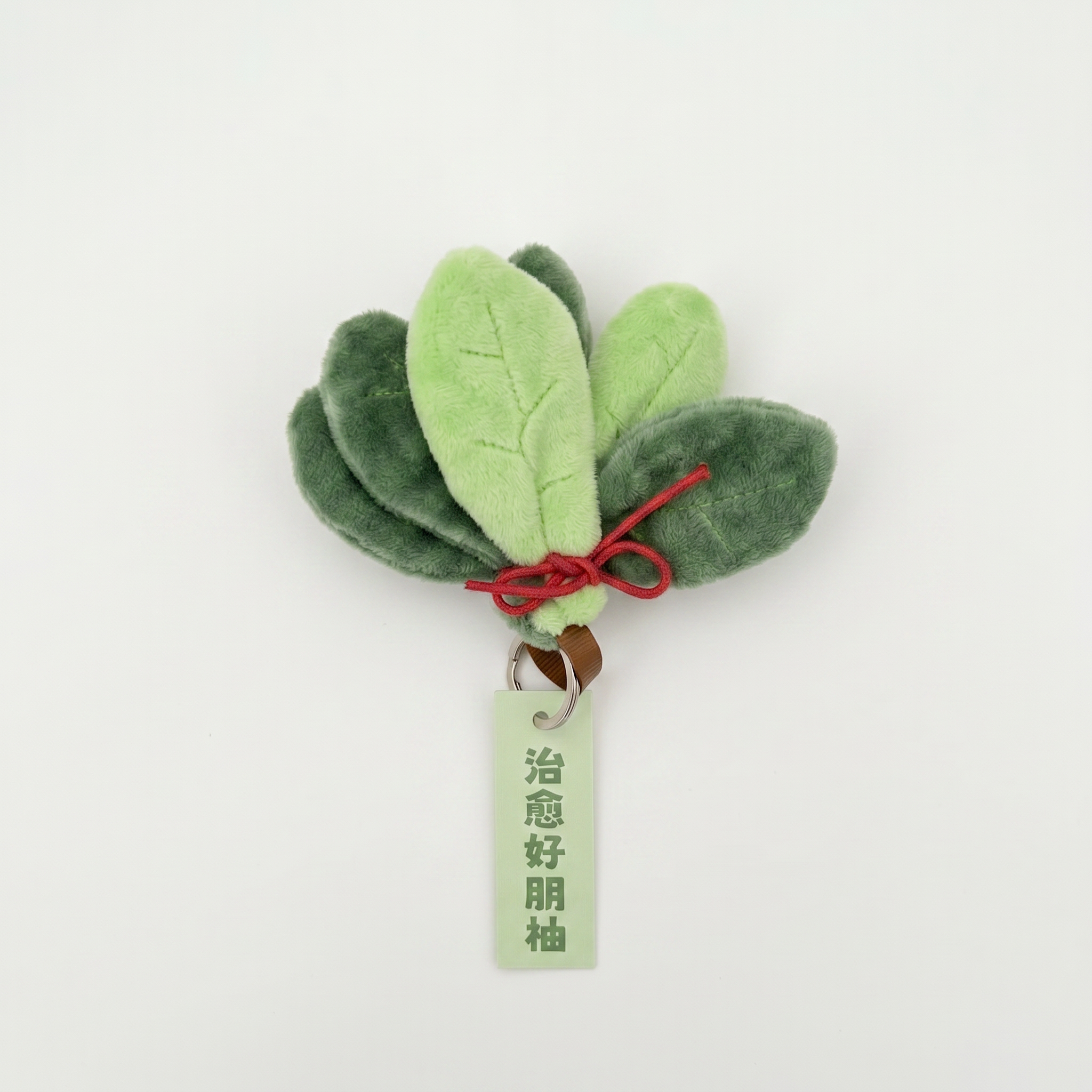 Lucky Pomelo Leaf Keychain｜祛霉运柚子叶挂件