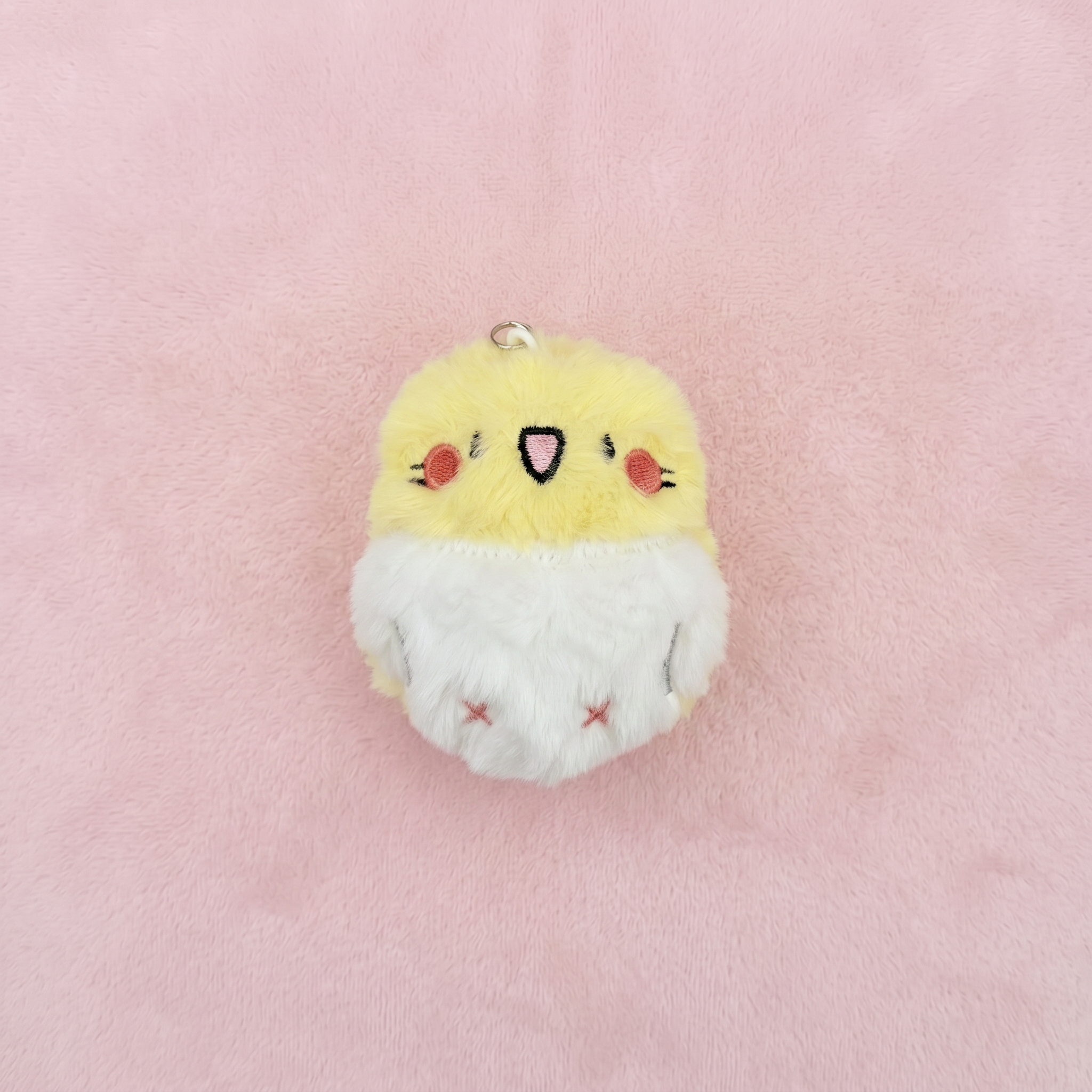 Yellow Java Sparrow Keychain｜黄色文鸟挂件