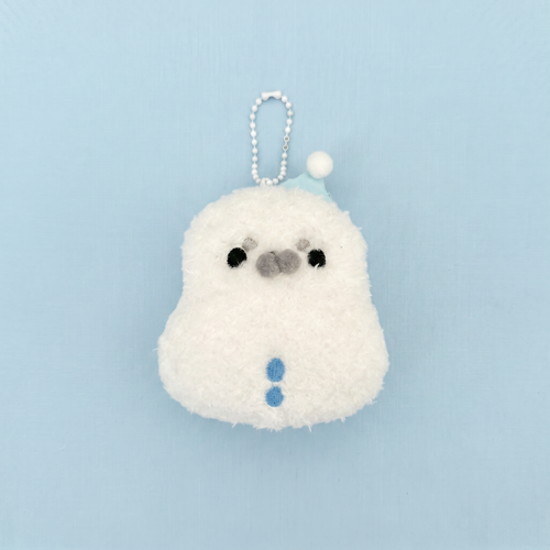 A Seal Pretending To Be A Snowman Keychain｜海豹假装雪人挂件