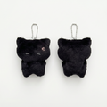 Thoughtful Black Cat Keychain｜思考中的黑色小猫挂件