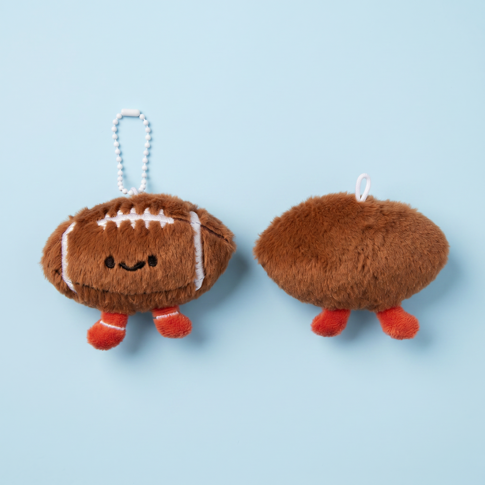 Cute Rugby Ball Keychain｜可爱的橄榄球挂件