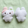 Lucky Clover Bunny Keychain｜幸运草兔子挂件