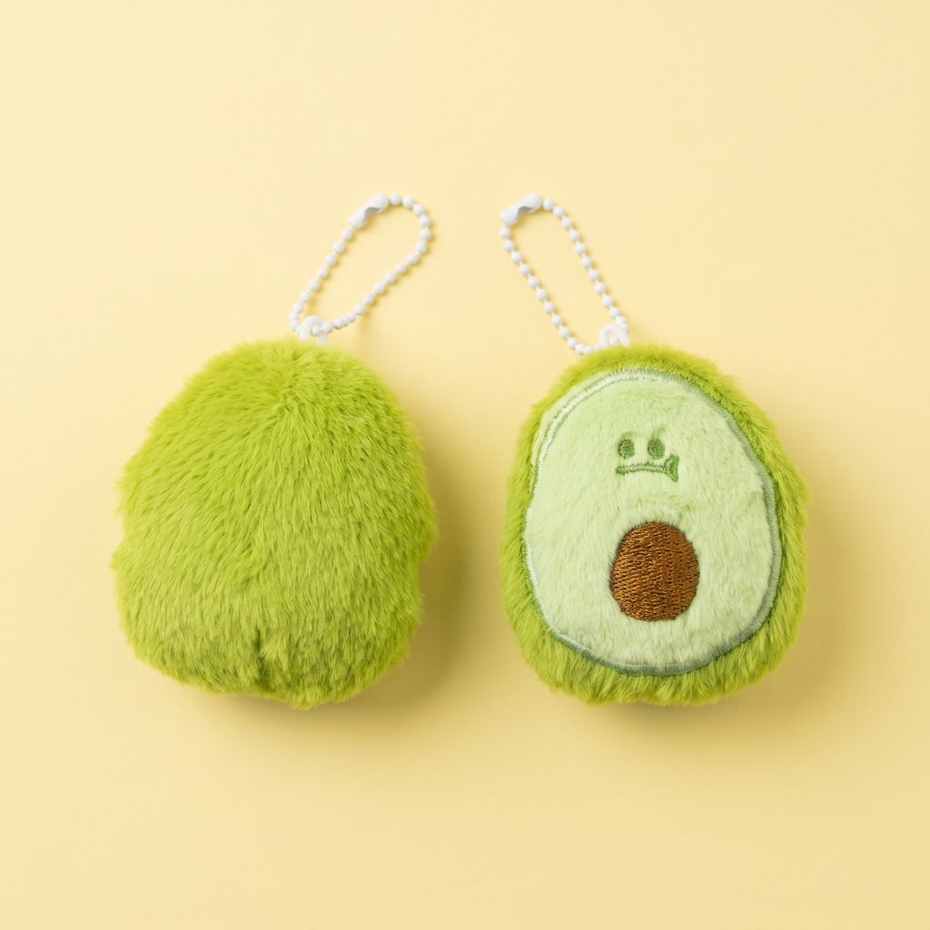 Dazed Avocado Keychain｜呆呆的牛油果挂件