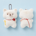 Bell-Wearing Mealtime Siamese Cat Keychain｜带铃铛准备吃饭的暹罗猫