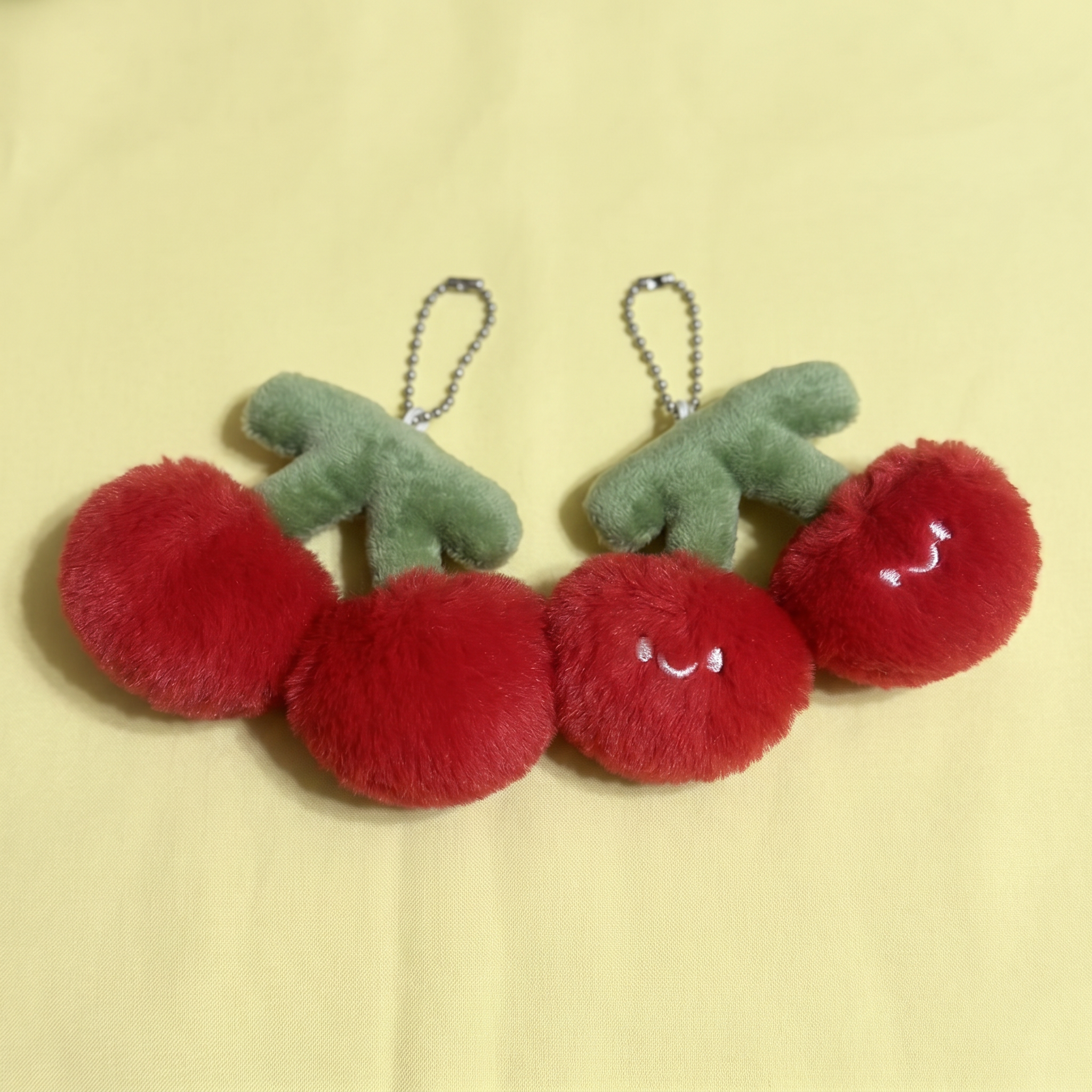 Cherry Twins Keychain｜樱桃双胞胎挂件