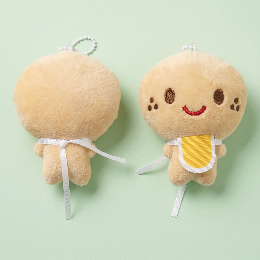 Bib-Wearing Potato Keychain｜带围兜的土豆挂件