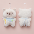 Siamese Cat with Blue Napkin Keychain｜带蓝色领巾的暹罗小猫挂件