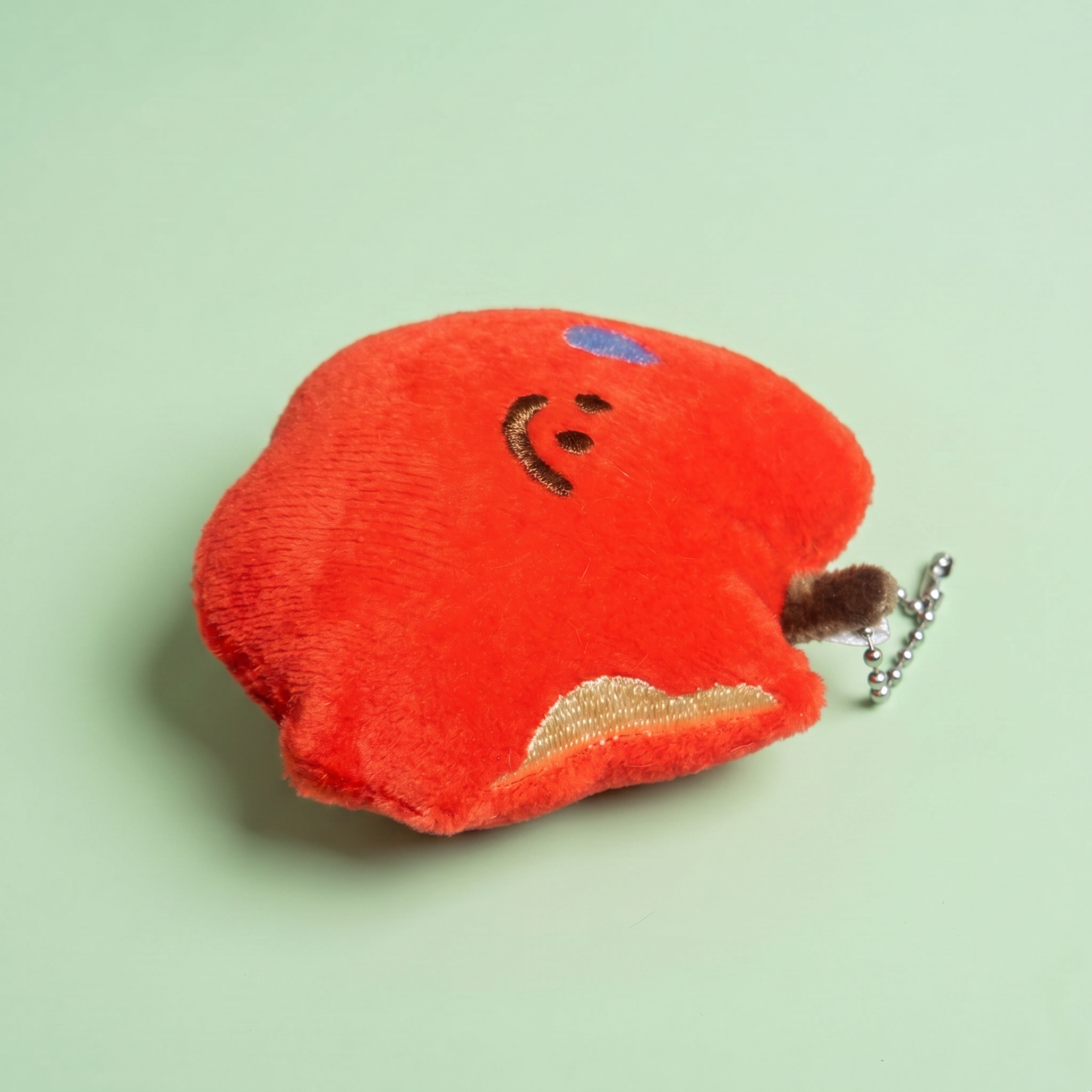 Awkward Bitten Apple Keychain｜被咬了一口的尴尬苹果挂件