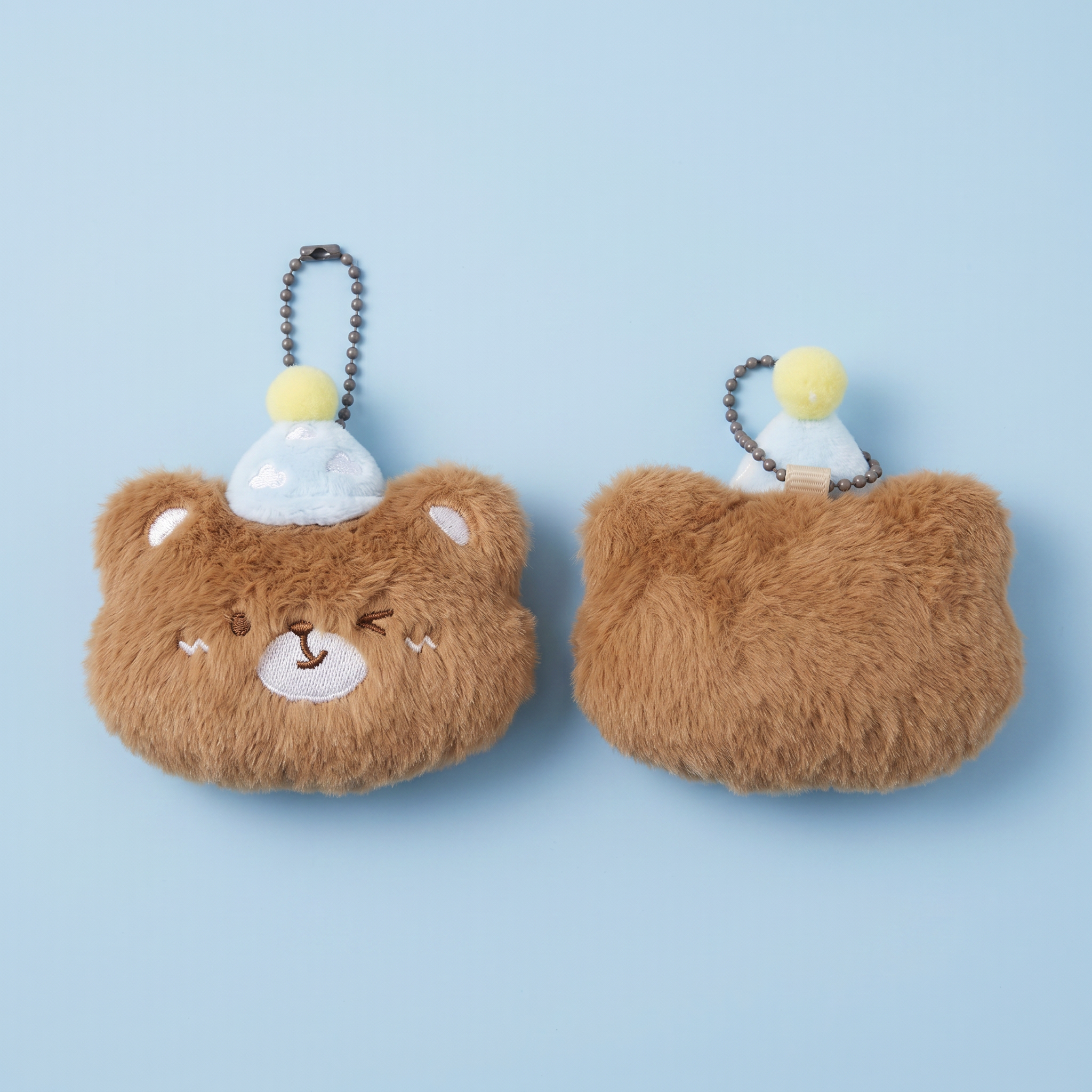 Confident Party Bear Keychain｜派对得意小熊挂件
