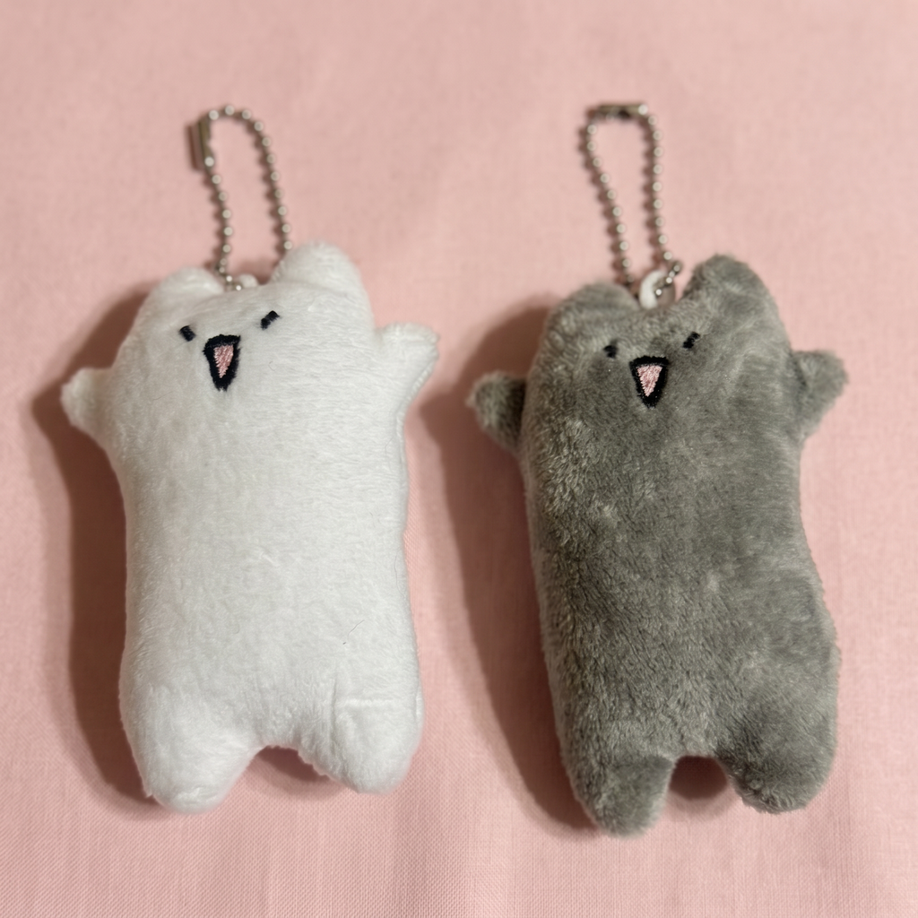 Happy Cat Keychain｜开心猫猫挂件