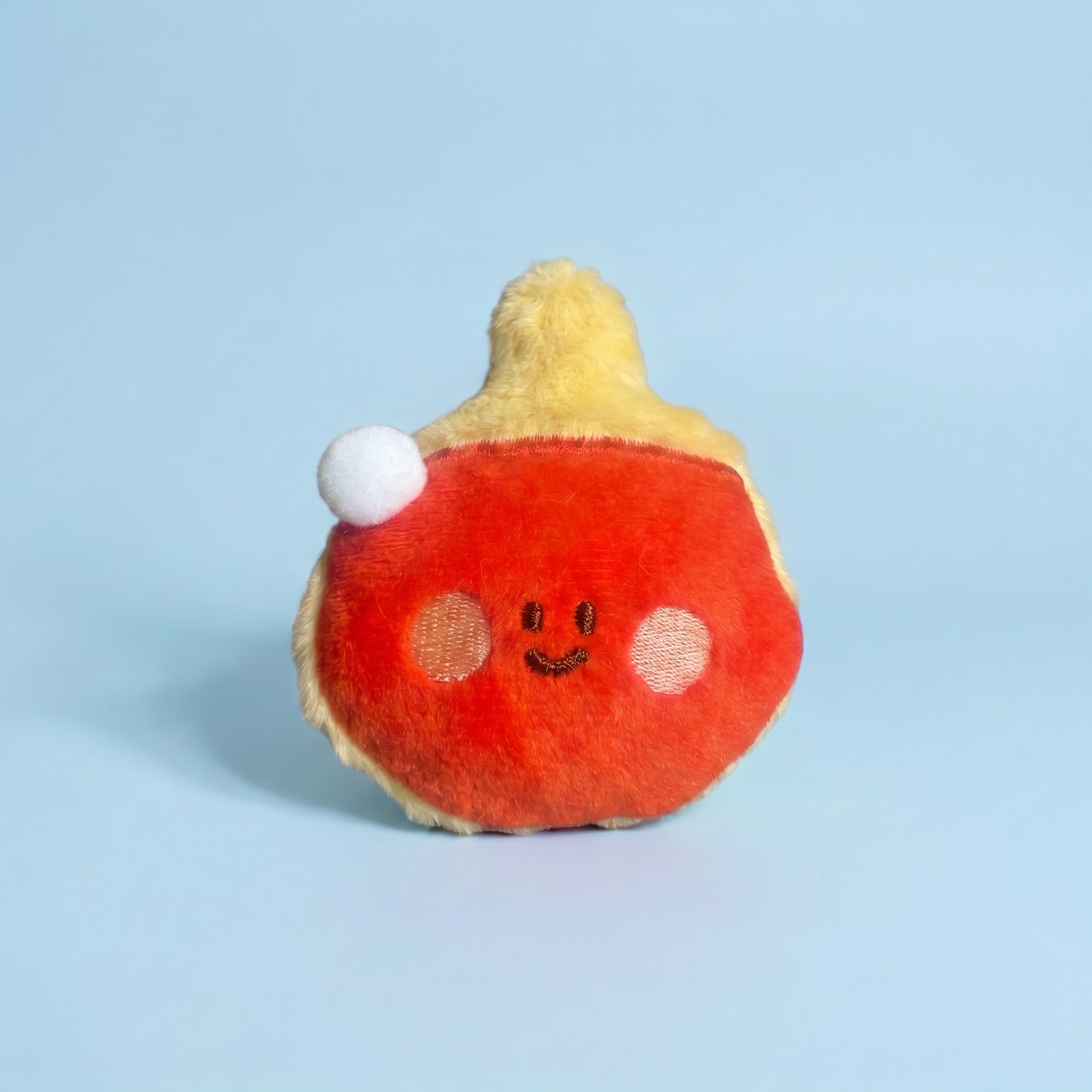 Red Table Tennis Paddle Keychain｜红色乒乓球拍挂件