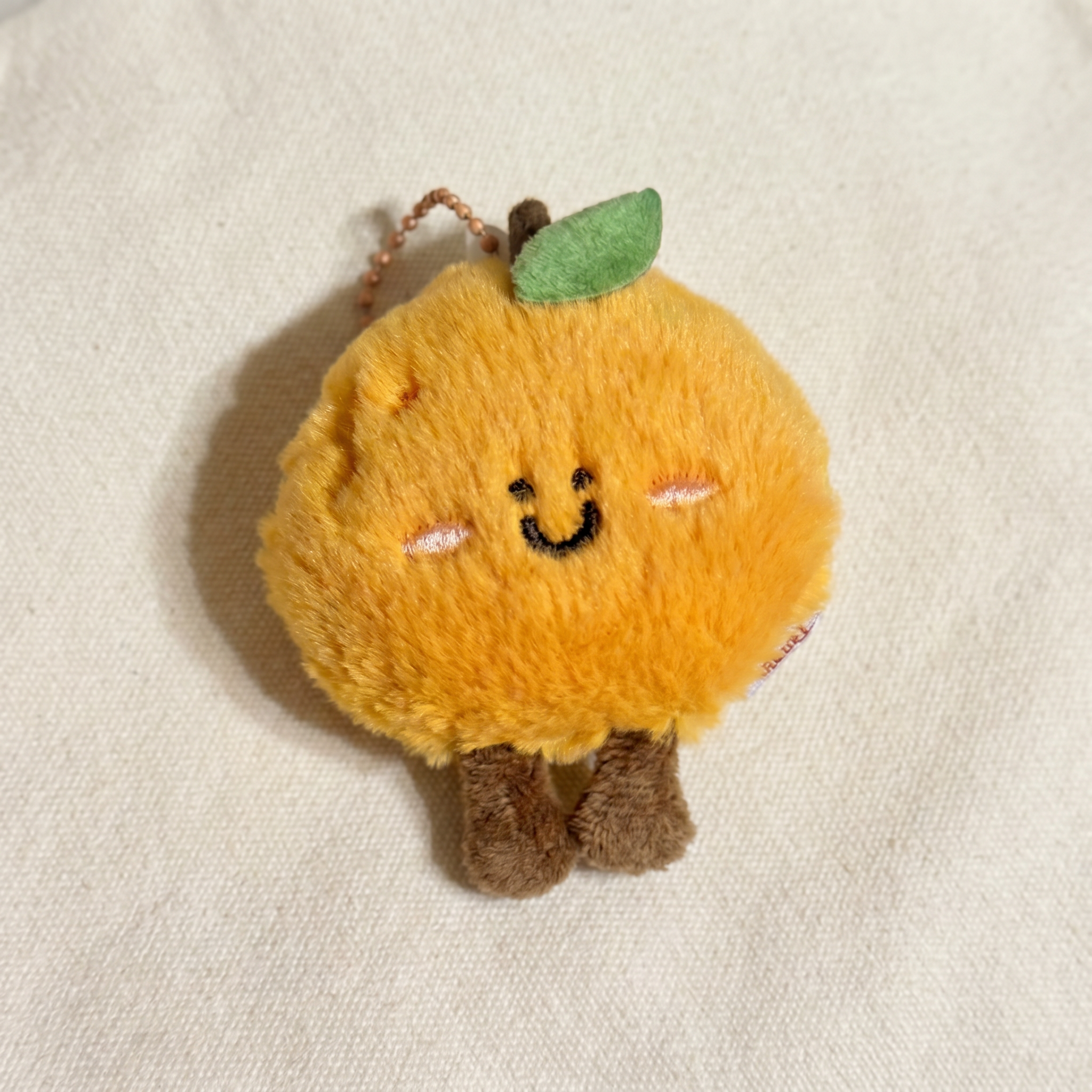 Orange and Persimmon Keychain｜橘子和柿子挂件