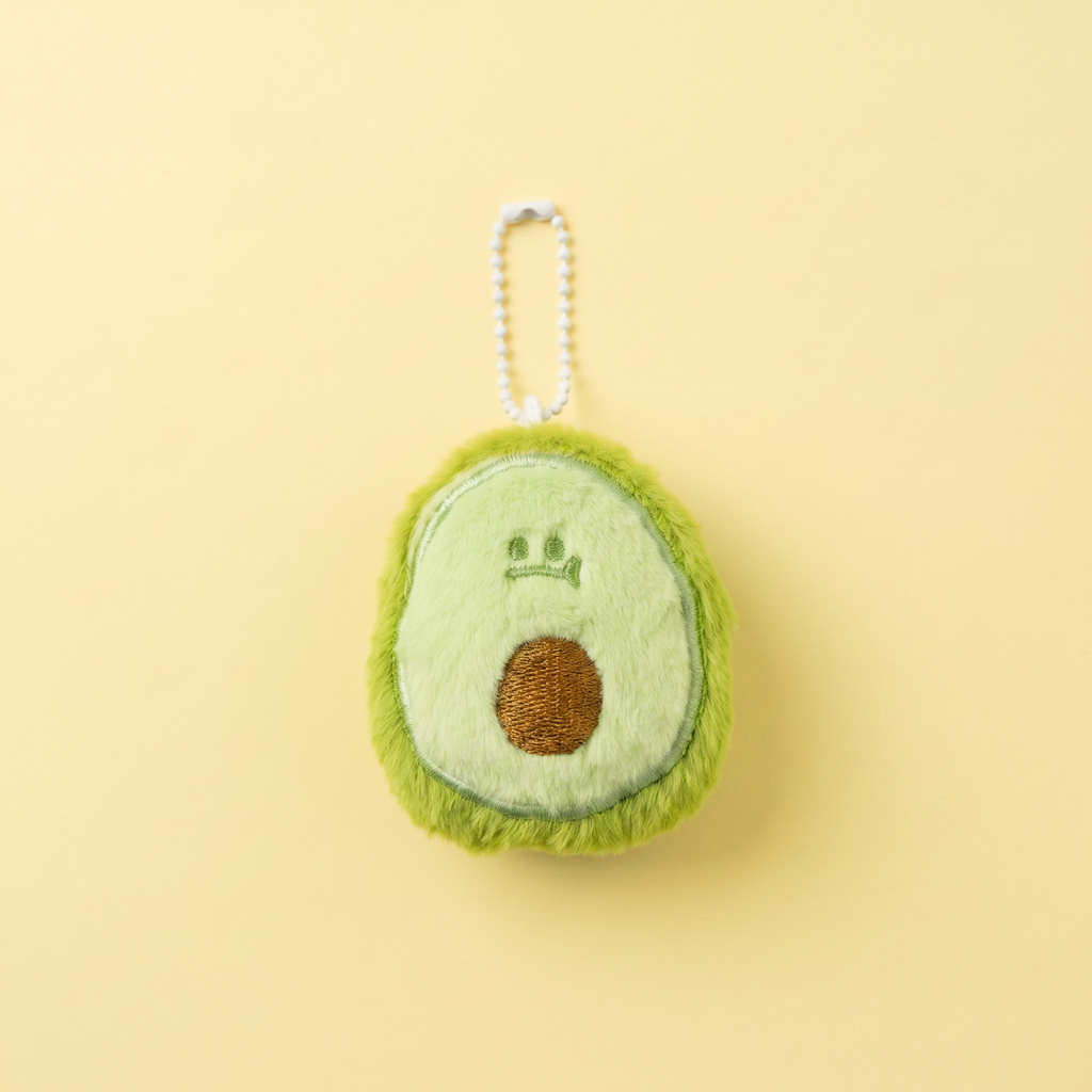 Dazed Avocado Keychain｜呆呆的牛油果挂件
