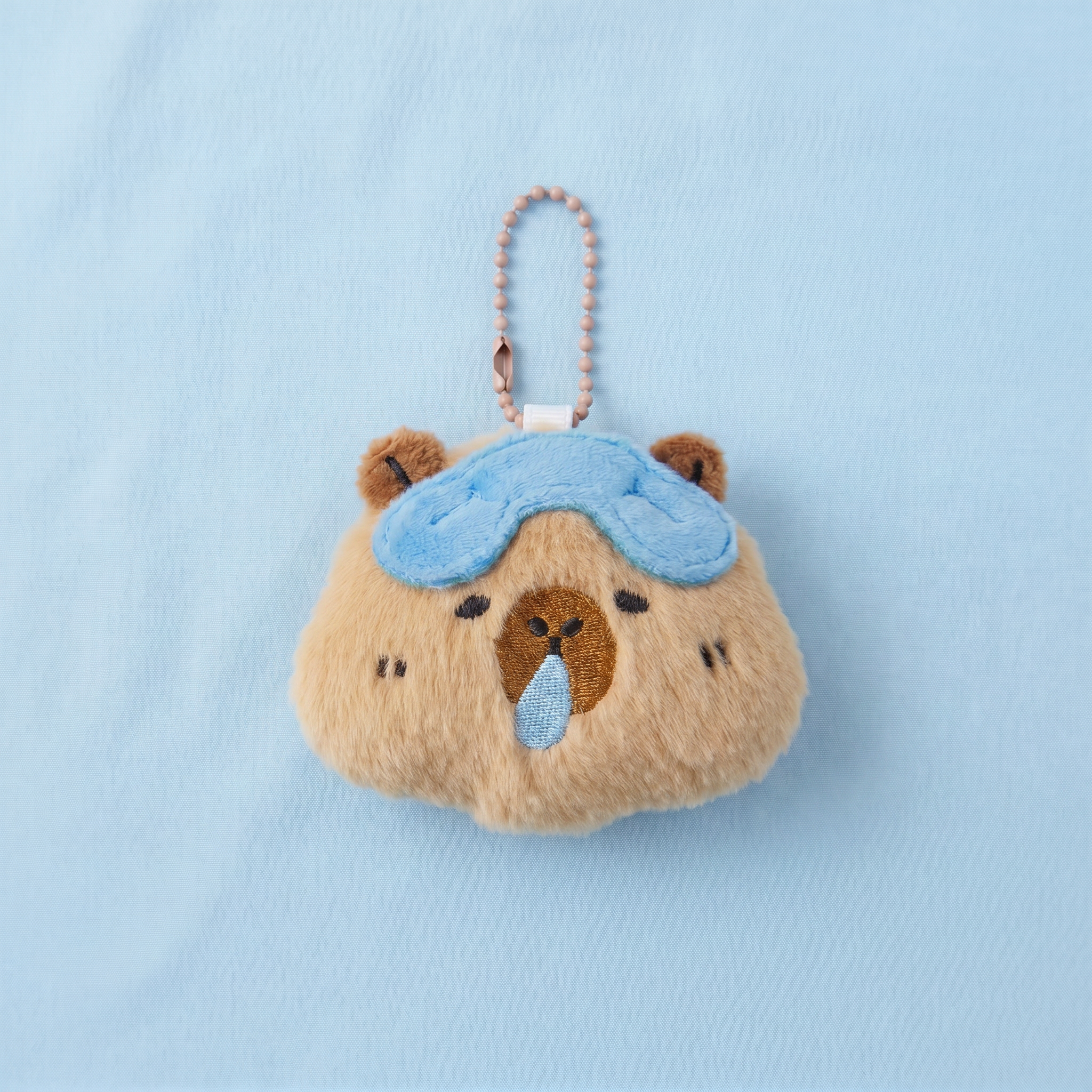 Sleeping Sloth Capybara Keychain｜睡着的卡皮巴拉挂件