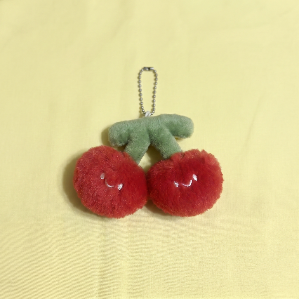 Cherry Twins Keychain｜樱桃双胞胎挂件