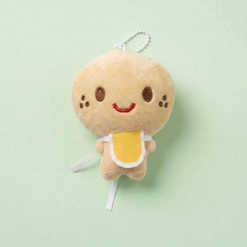 Bib-Wearing Potato Keychain｜带围兜的土豆挂件