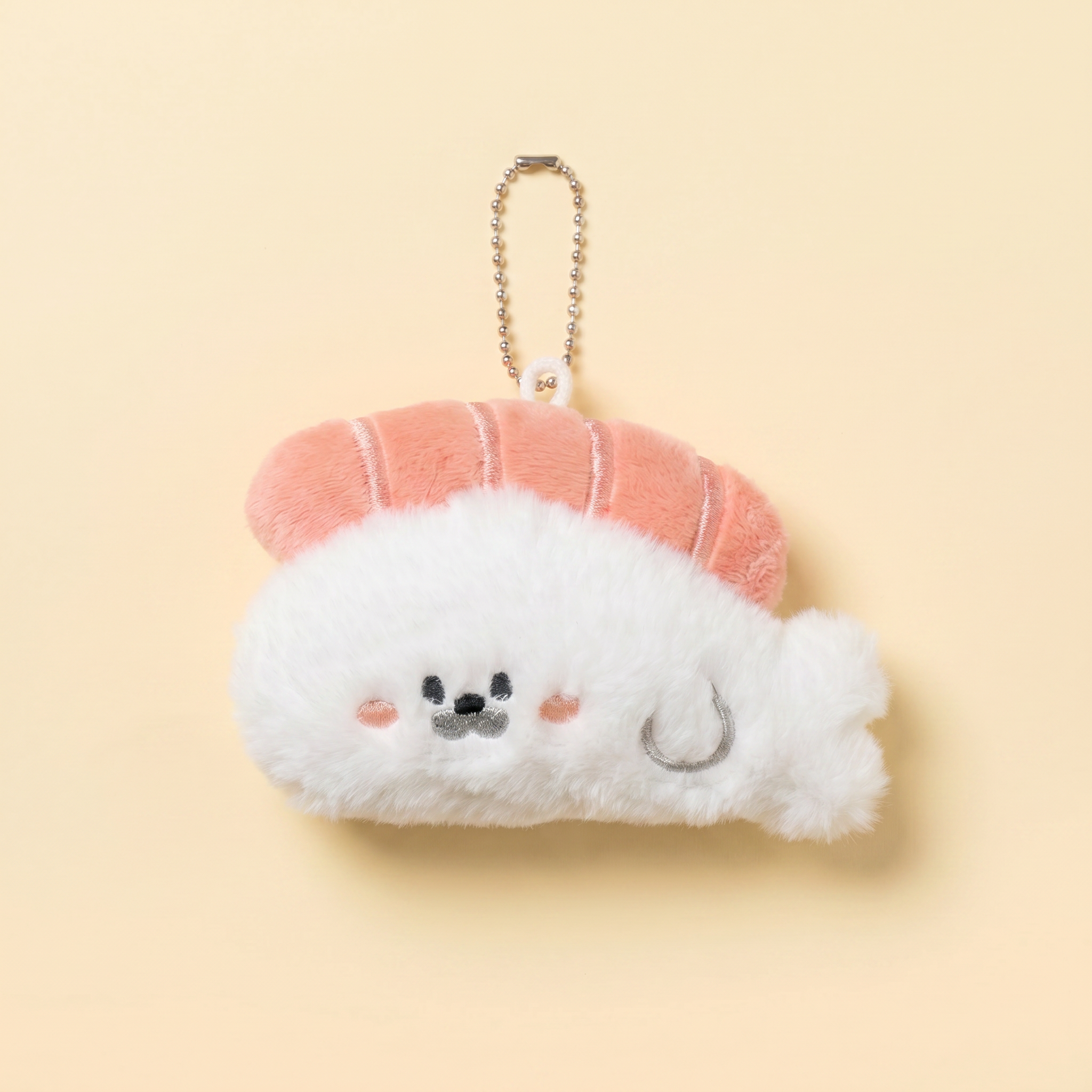 Salmon Sushi Seal Keychain｜三文鱼寿司海豹挂件