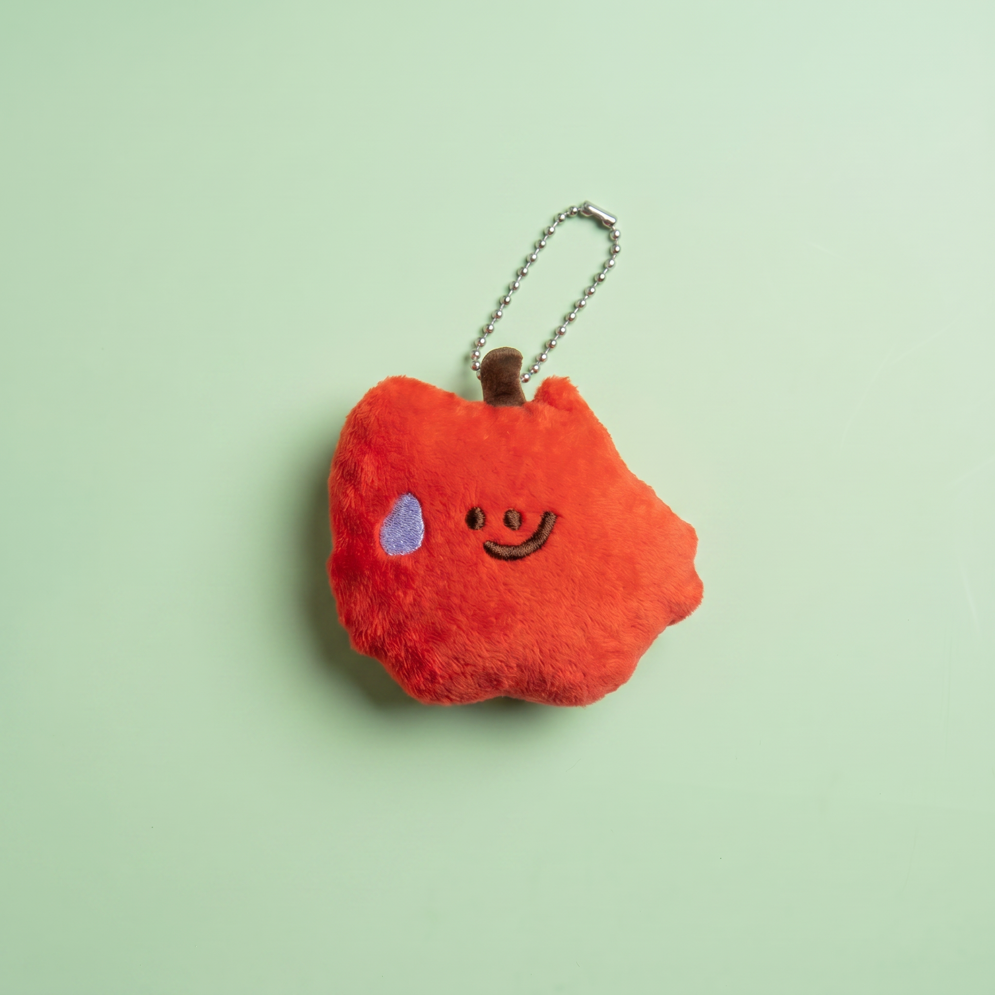 Awkward Bitten Apple Keychain｜被咬了一口的尴尬苹果挂件
